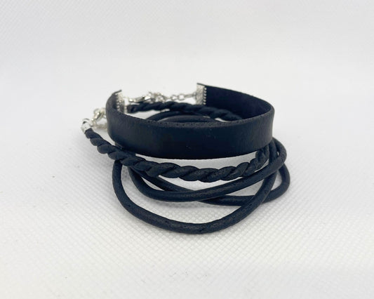 Faux Leather Bracelet