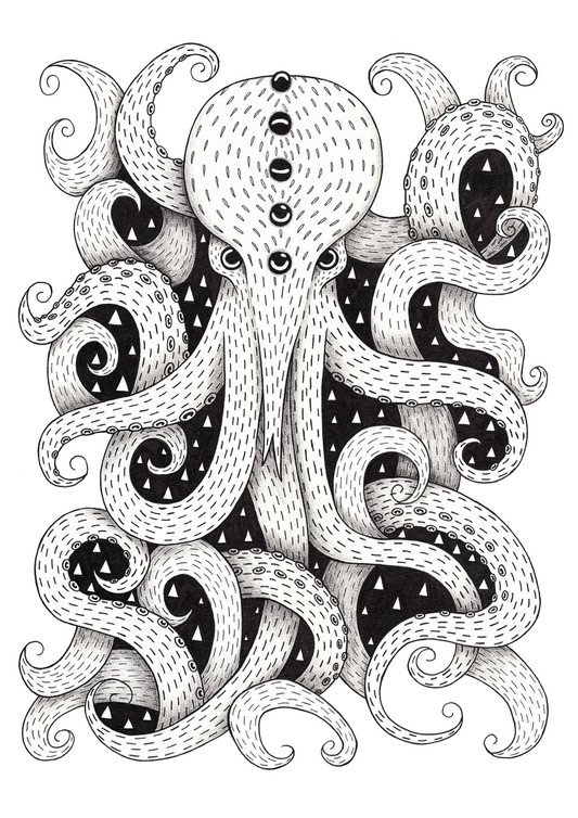 The Kraken (Signed Print)