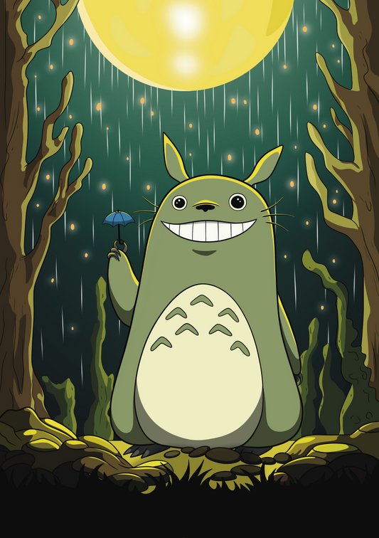 Totoro (A3 Signed Print)